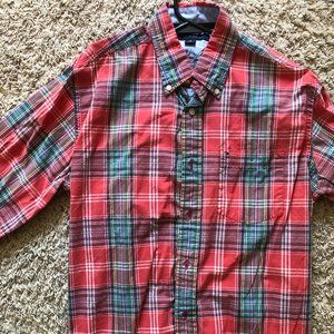Tommy Hilfiger Casual Button Down Shirt - Plaid